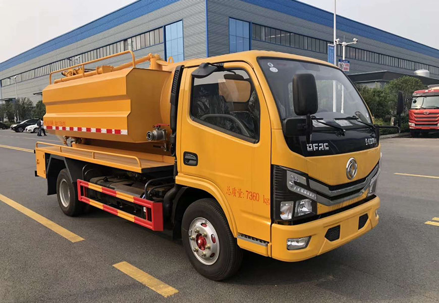 東風多利卡6方清洗吸污車 國六